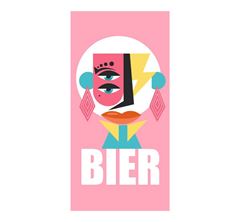 Bild für Kategorie Bieretiketten „Rosa Bier"