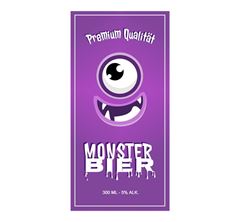Bild für Kategorie Bieretiketten „Monster Bier"